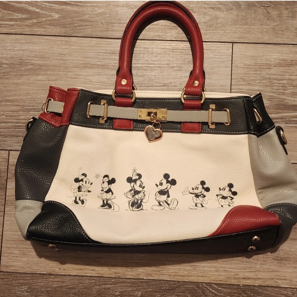 Bradford Exchange Mickey and Minnie Lovestory Handbag